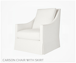 Carson Chair With Skirt