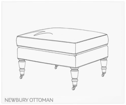 Fine Furniture Newbury Ottoman