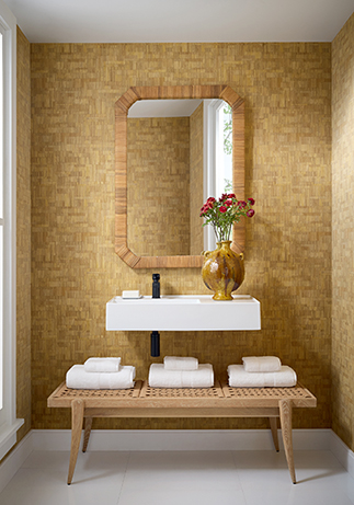 Thibaut Design Bamboo Mosaic in Modern Resource 4