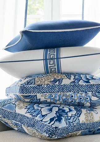 Thibaut Design Tapes and Trims Blue & White Series in Tapes & Trims Volume 1