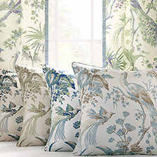 Peacock Toile Color Series from Bristol Collection