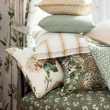 Soft Gold and Green Color Story from Bristol Collection
