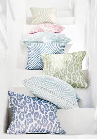 Thibaut Design Pillows in Oasis