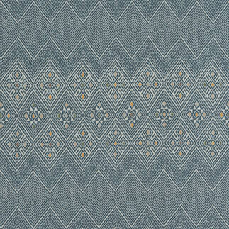 Hibiscus Tapa Gray - Quilted Fabric - 52 Wide - Polycotton – Ninth Isle