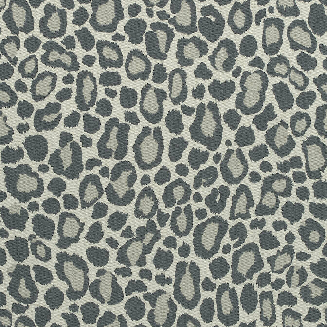 Panthera Grey & Beige Textured Leopard Print 220140
