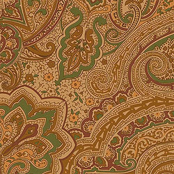 CHARLTON PAISLEY, Brown, F99015, Collection Tidewater from Thibaut